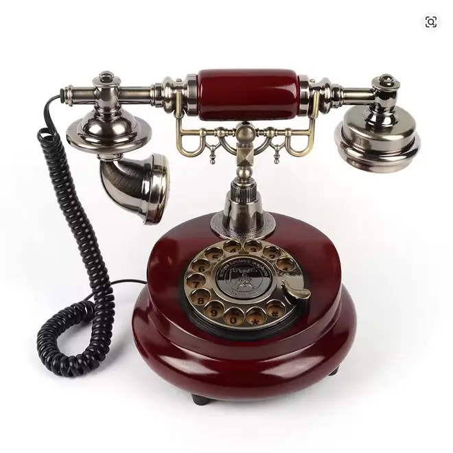Antique Telephone Wedding Recording Phone.webp