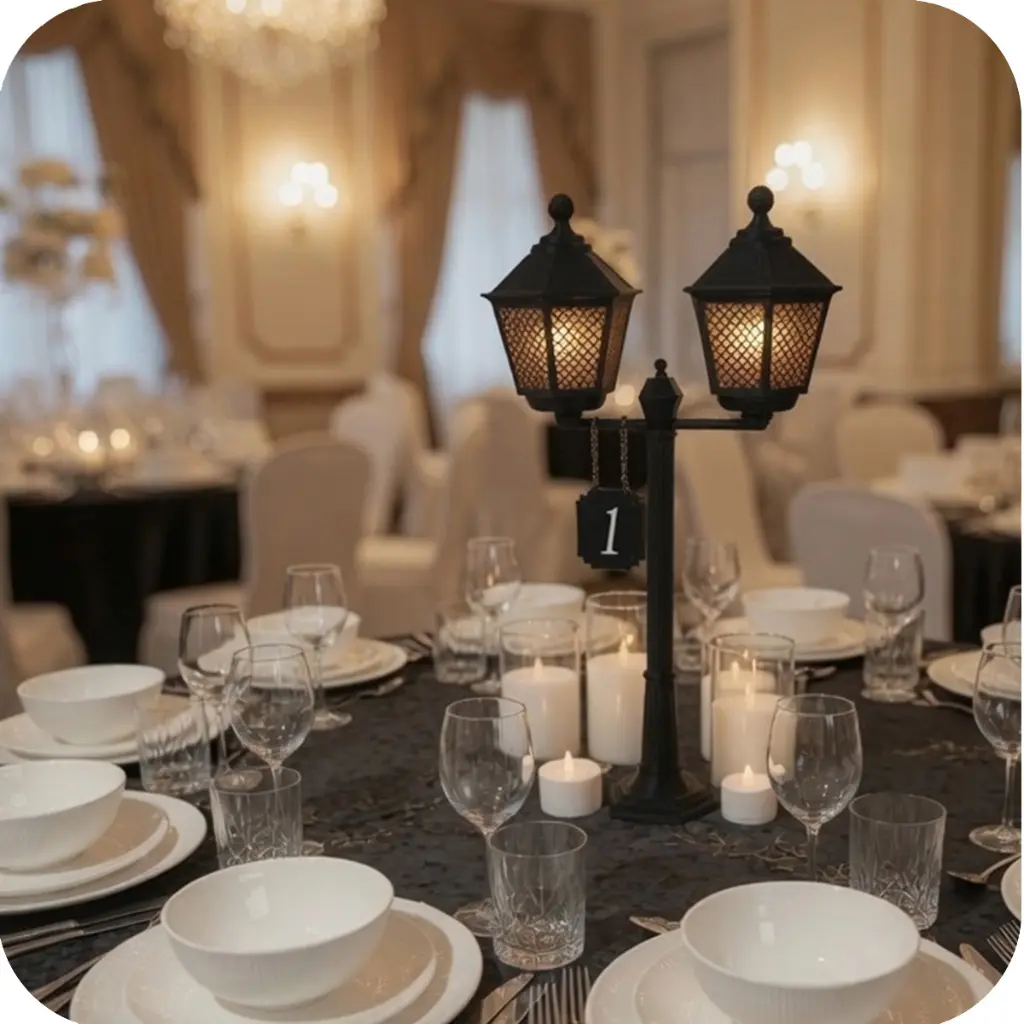 Victorian Streetlight Table Centrepieces 03.webp