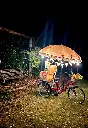 Garden Party Booth Night in a private garden.webp