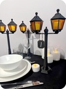 Victorian Streetlight Table Centrepieces