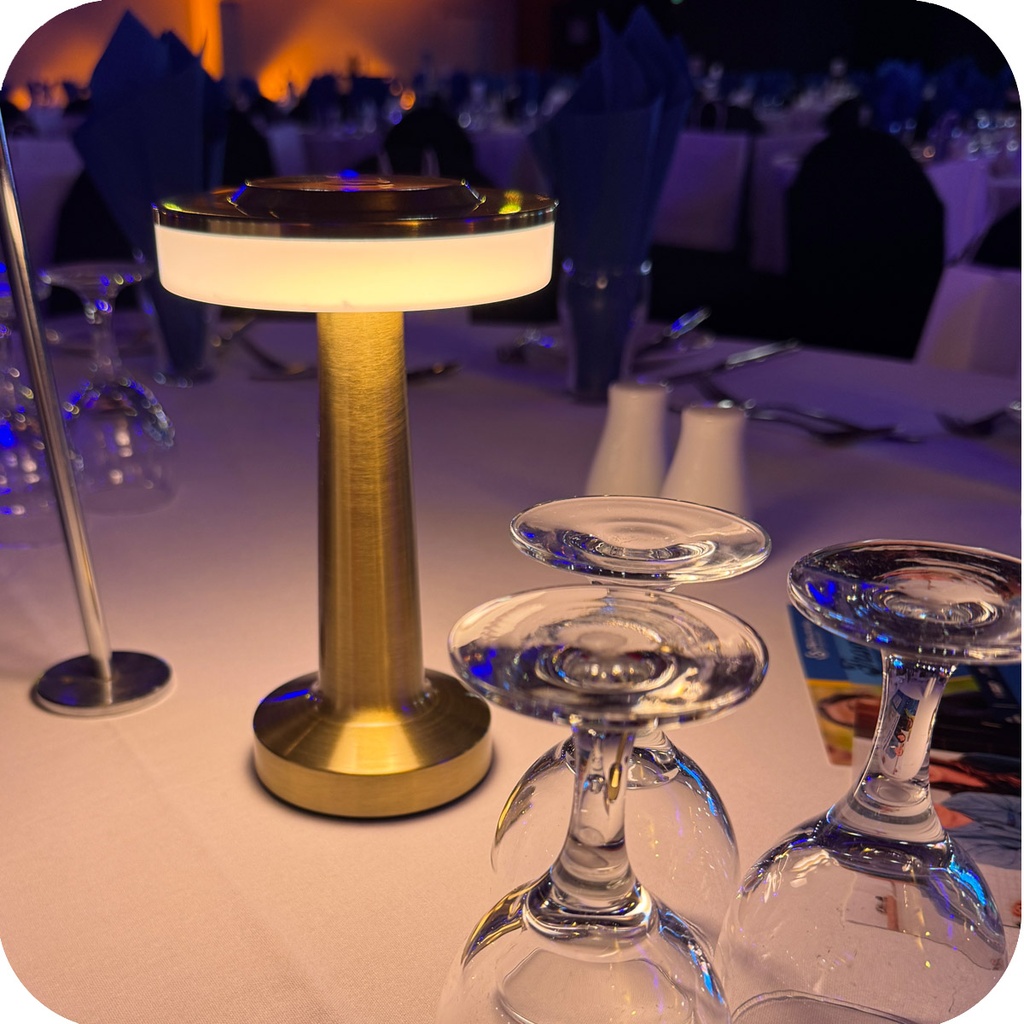 Retro Gold LED Lamp