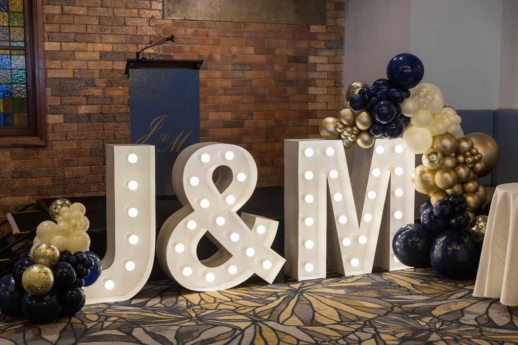 1m Marquee Light Up Letters